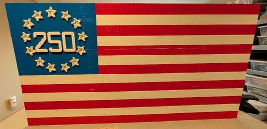 USA 250yr Flag